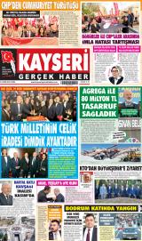 KAYSERİ GERÇEK HABER