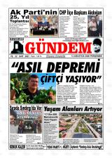 SINDIRGI GÜNDEM