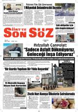 SİİRT’TE SON SÖZ